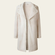 Women's Elegant Wool Coat Classic Tailored Design for Winter