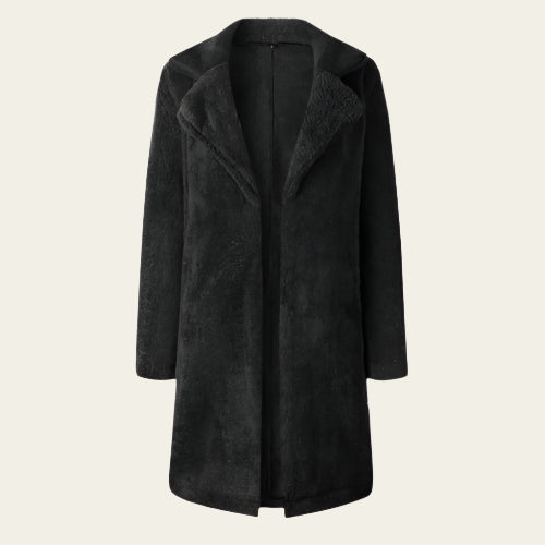 Women's Elegant Wool Coat Classic Tailored Design for Winter