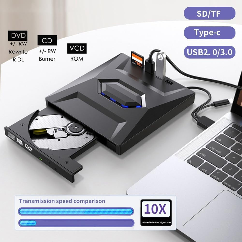 DVD-RW author with high-speed data transfer 1