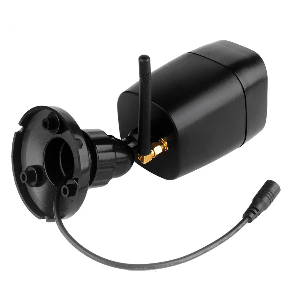 7-inch wireless security system: 4-channel monitor & weatherproof night vision cameras 1