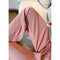 ALLIE | Vertical Stripe Drawstring Casual Trousers 0