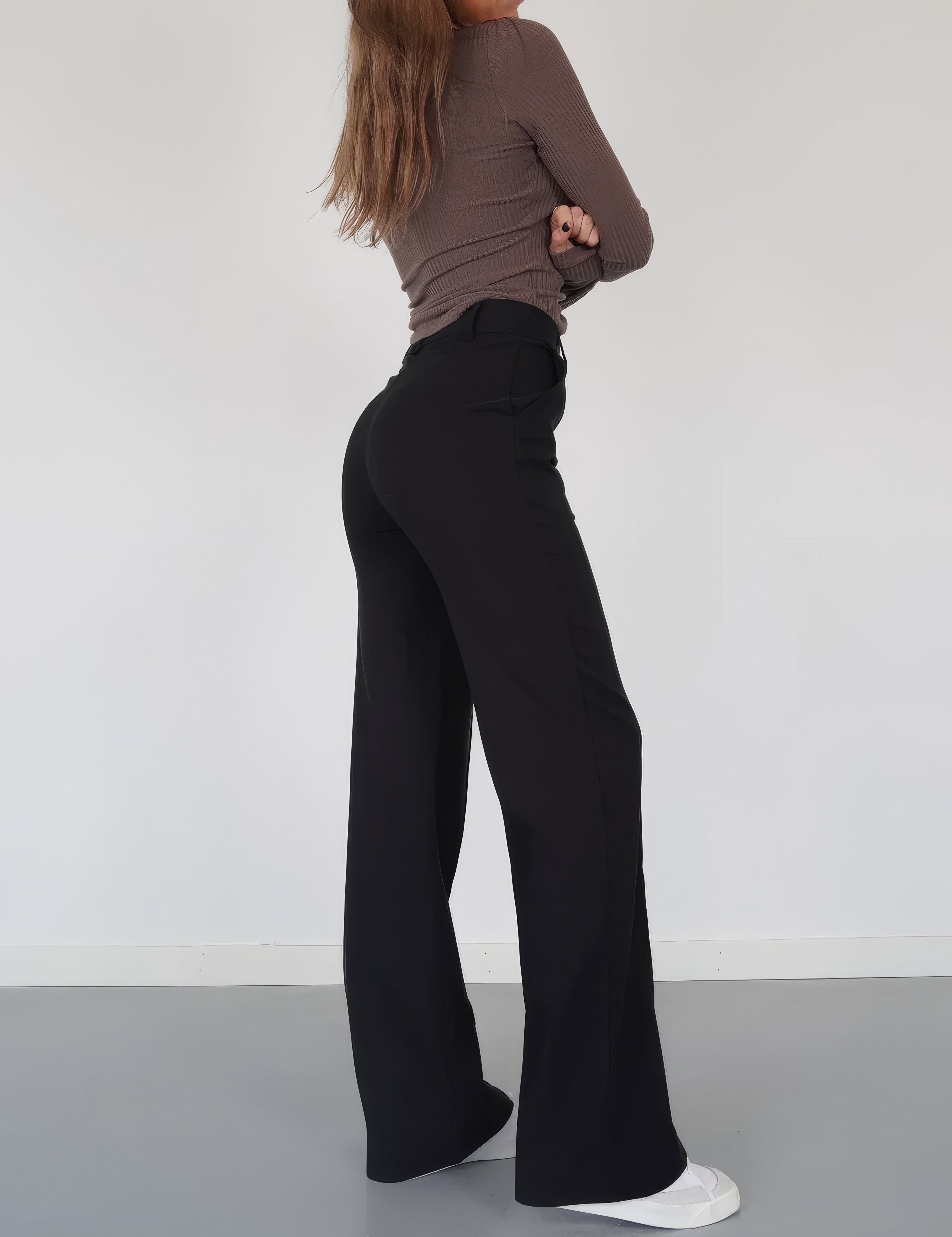 AMY | Wide Chic Trousers Women 1