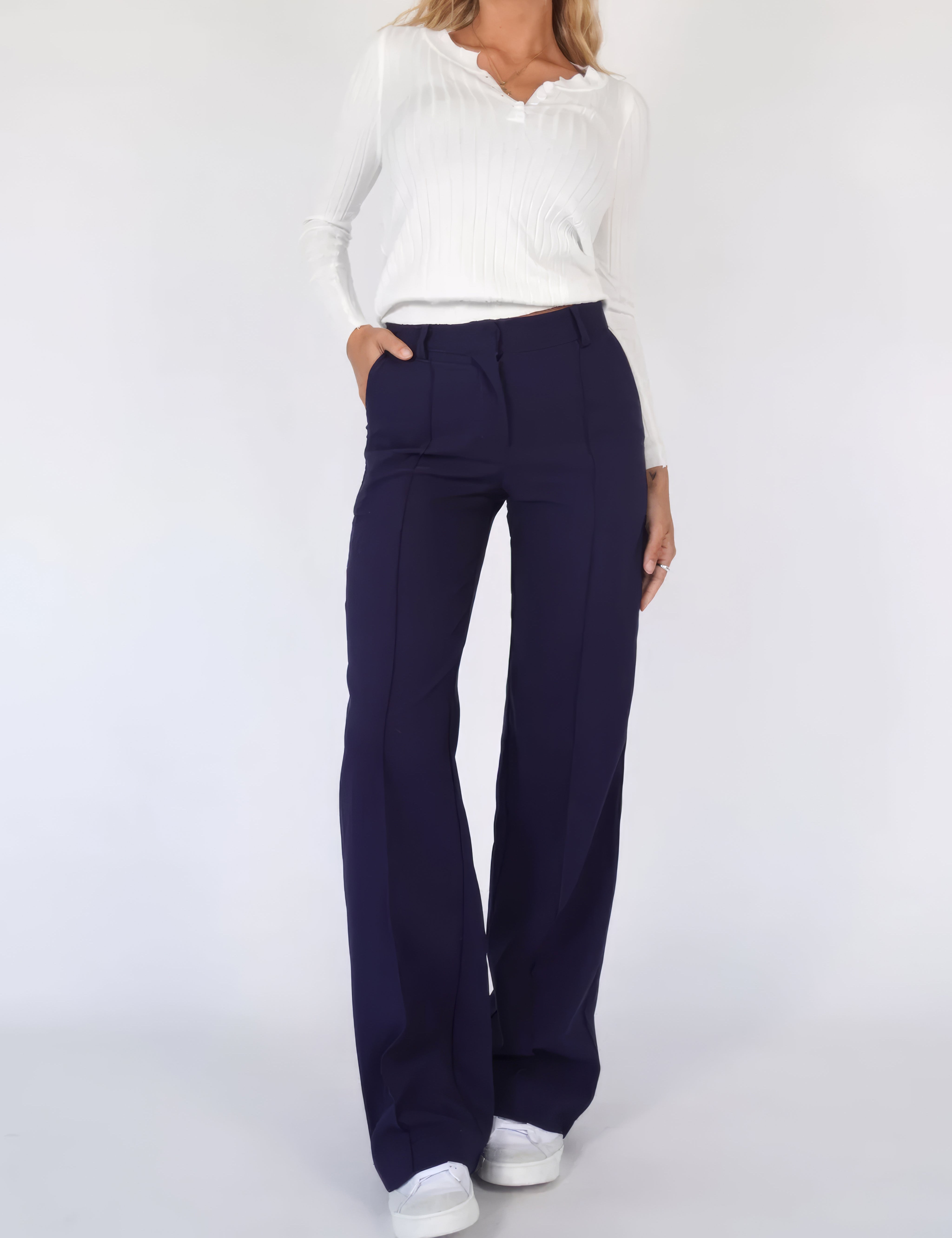AMY | Wide Chic Trousers Women 9
