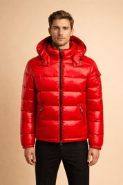 Aaron | Men's Winter Down Jacket with Hood 0