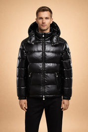 Aaron | Men's Winter Down Jacket with Hood 1