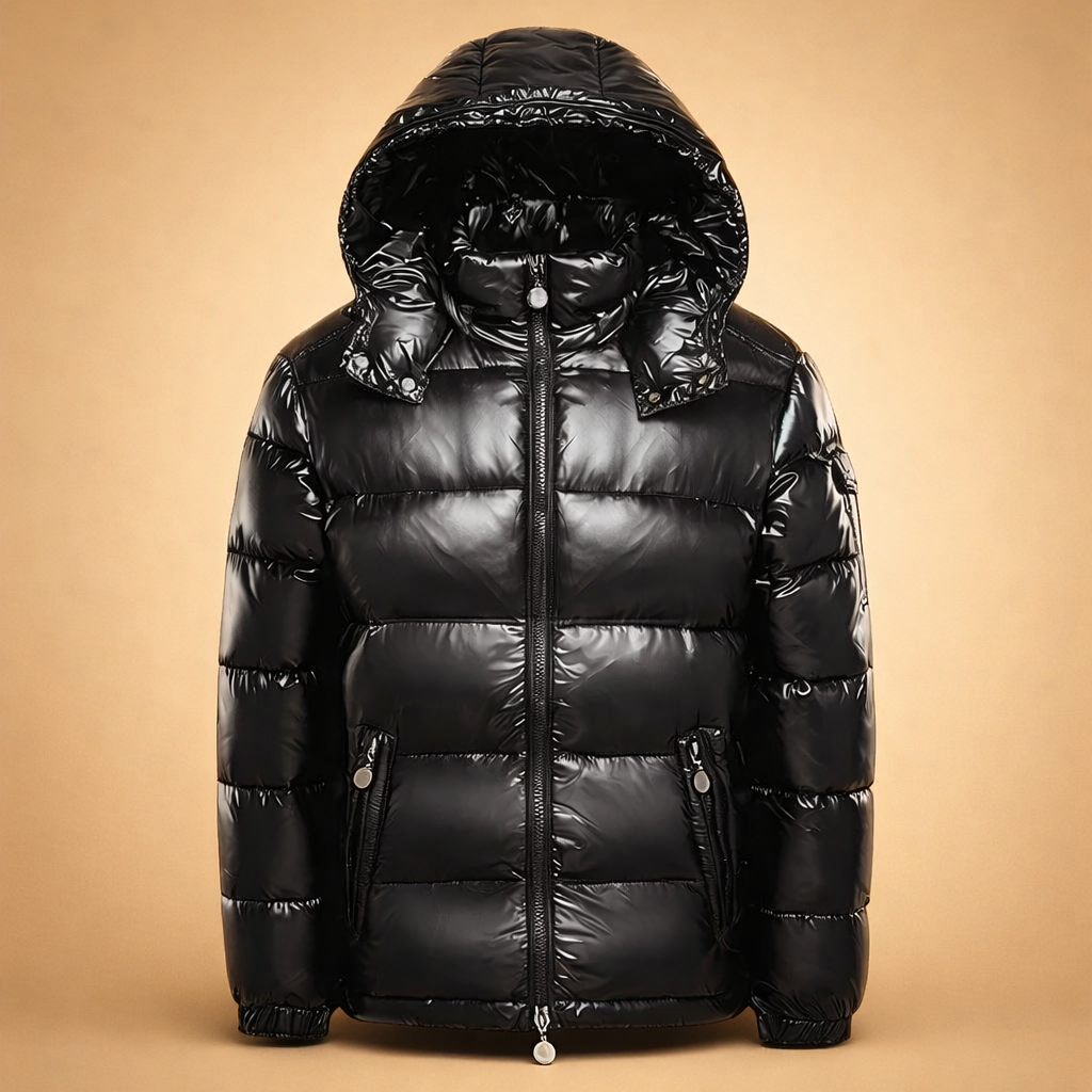 Aaron | Men's Winter Down Jacket with Hood 3