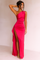 Abigail | One-Shoulder Asymmetrical Maxi Dress 0