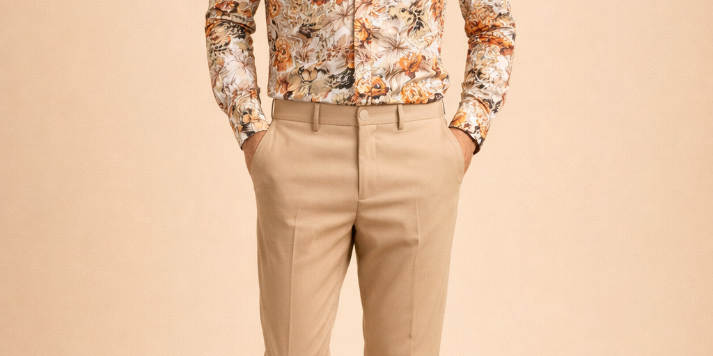 Adam | A stylish men's floral shirt for a modern, casual look 0
