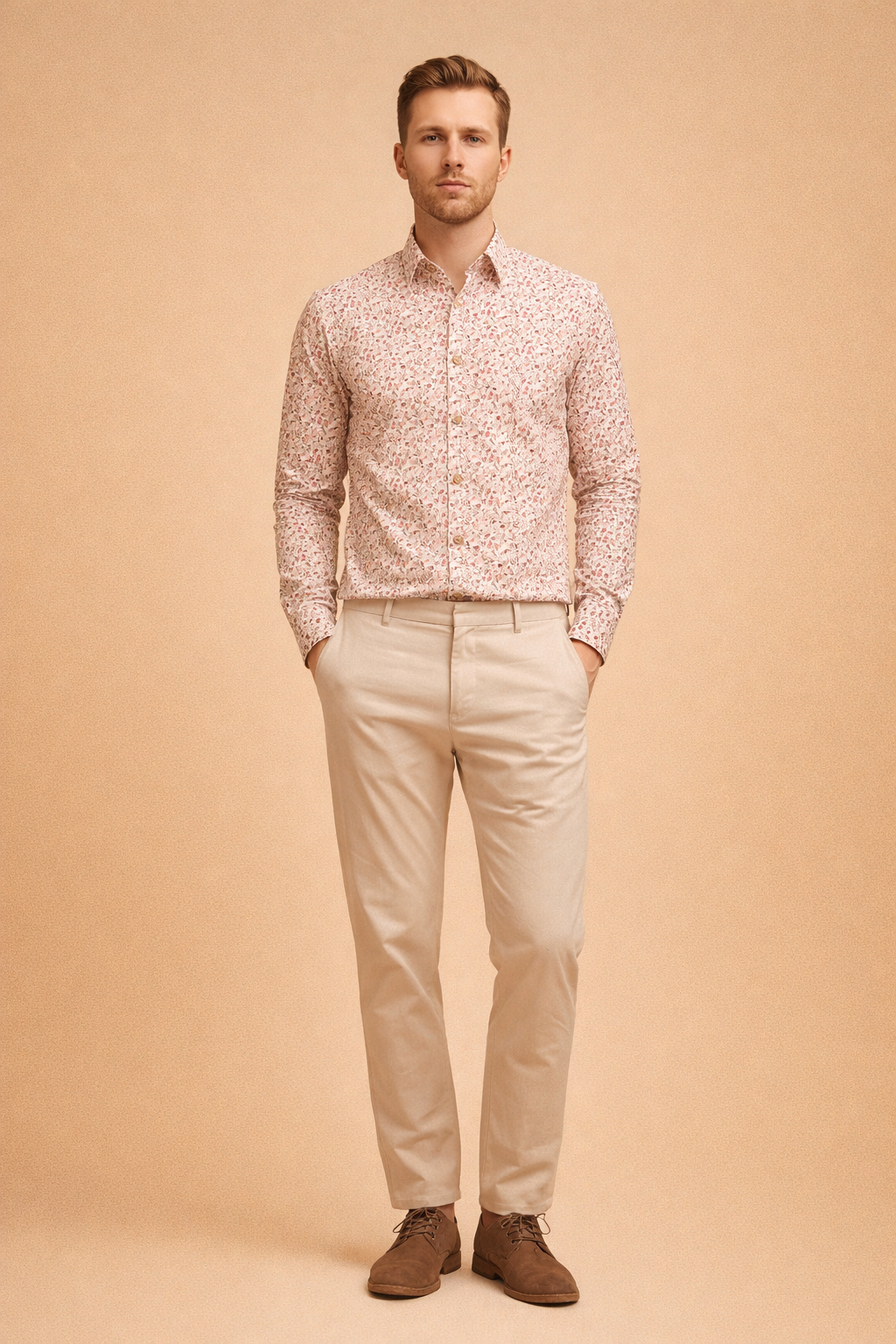 Adam | A stylish men's floral shirt for a modern, casual look 4