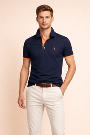 Adam | Elegancka Męska Koszulka Polo 0