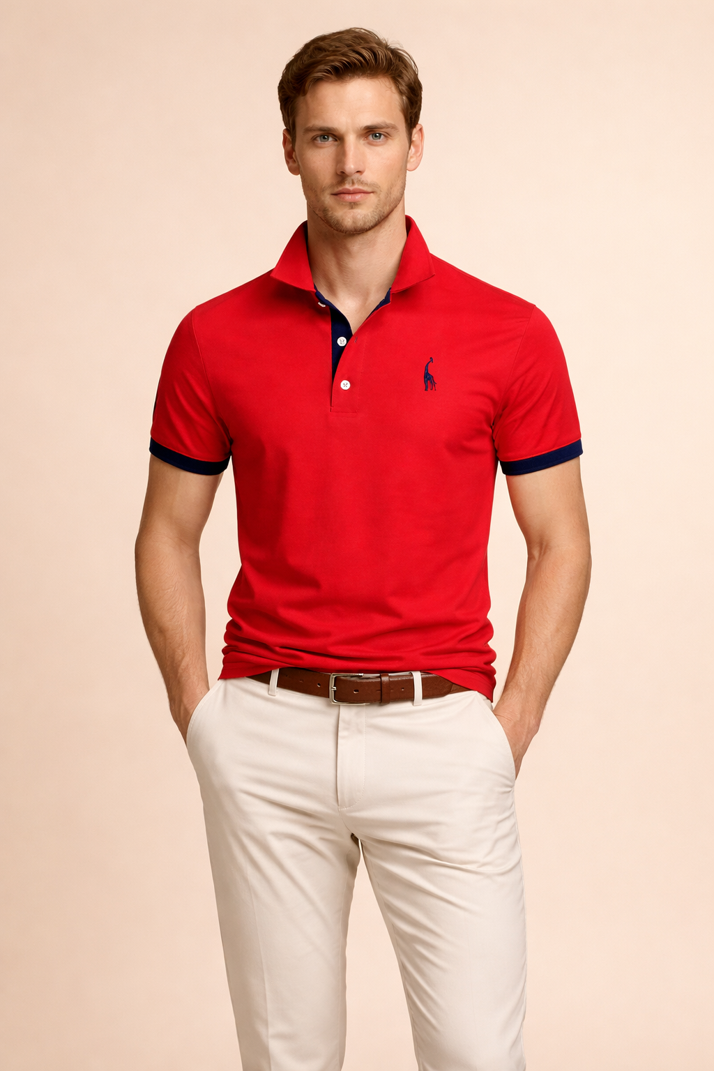 Adam | Elegancka Męska Koszulka Polo 4