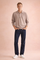 Adam | Men's loose-fitting long-sleeved polo shirt 0
