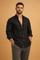 Adrian | Men's smart casual long sleeve polo shirt 2