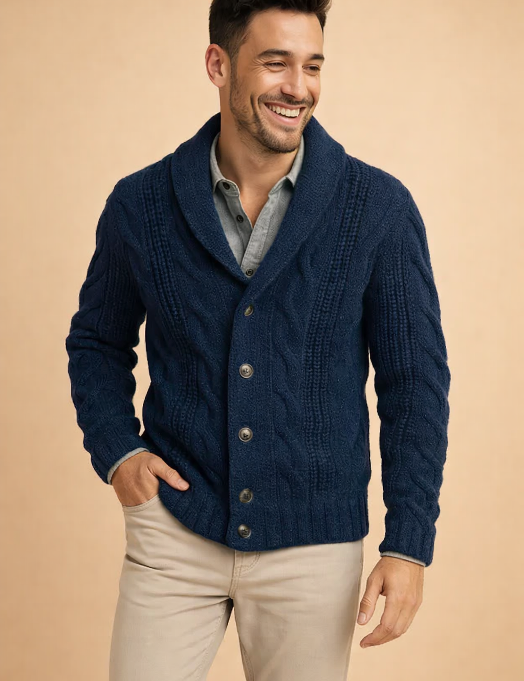 Alaric | Button Cardigan 0