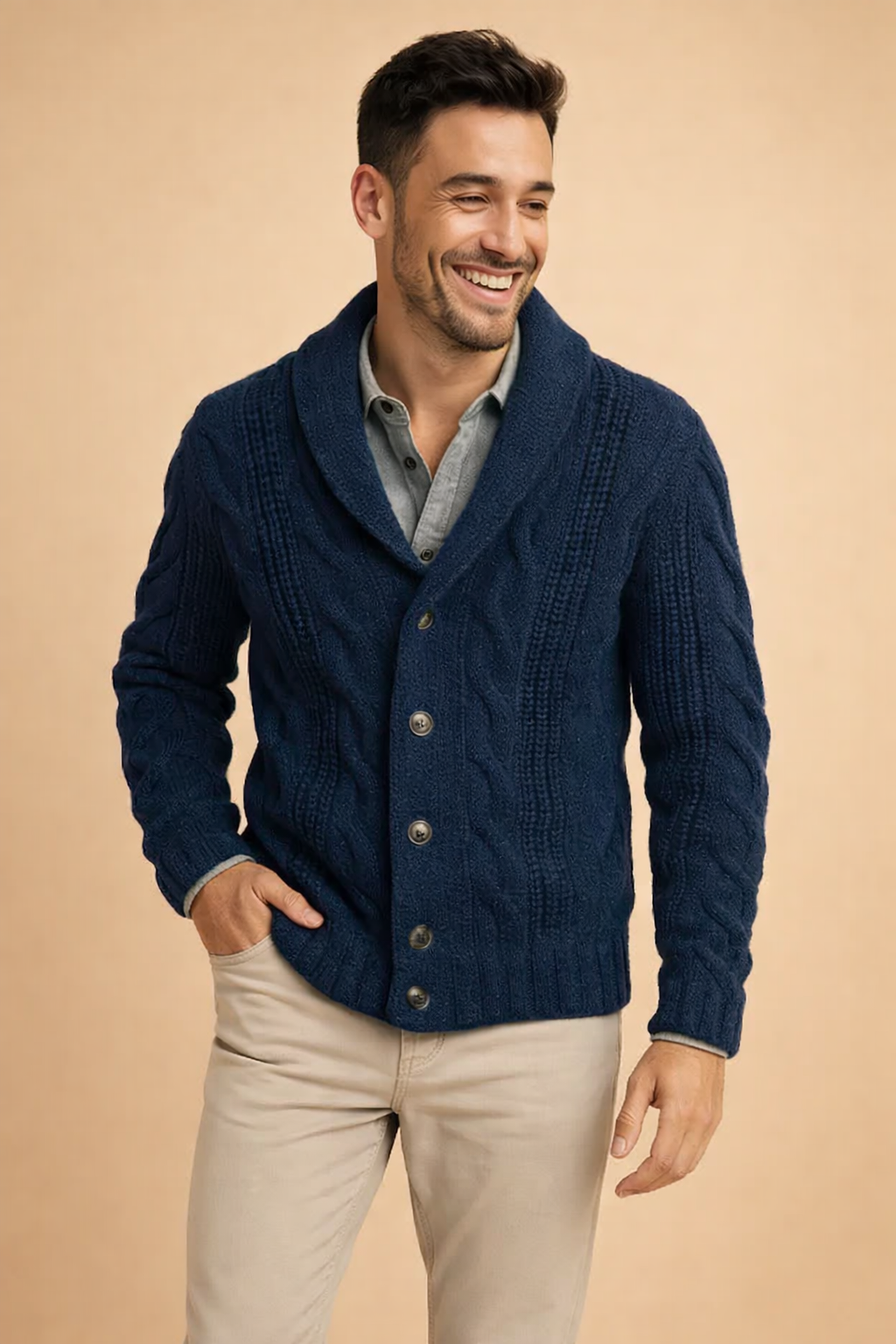 Alaric | Button Cardigan 0