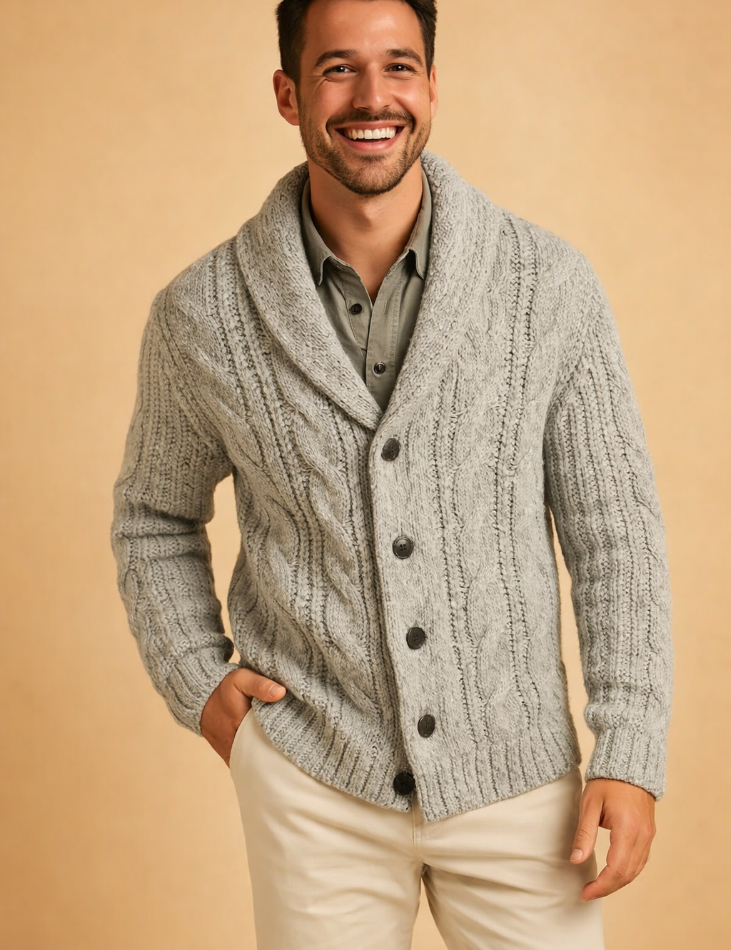 Alaric | Button Cardigan 1