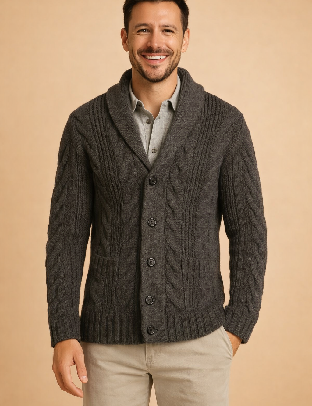 Alaric | Button Cardigan 2