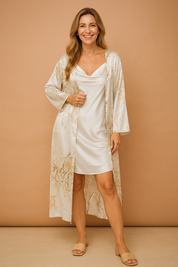 Alicia | Two-Piece Set with Robe and Chemise 1