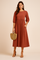 Amabel | Elegant Midi Dress with 3/4 Sleeves 8