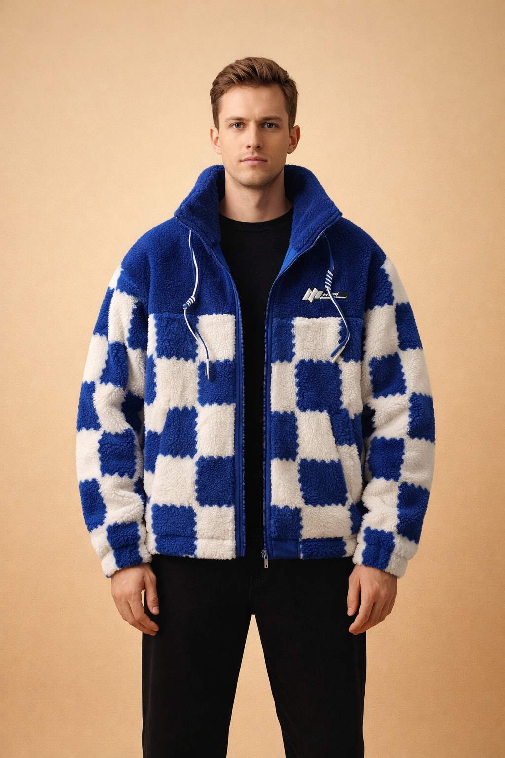 Andrei | Men's Checkerboard Jacket 0