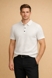 Andrzej | Classic Structured Polo Shirt for Everyday Use 4