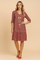 Anika | Comfortable Dress with a V-Neck and Floral Print 1