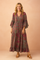 Anna | Flowy Boho Dress with Long Sleeves 0