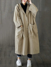 Anselmia | Women's Hooded Trench Coat 11