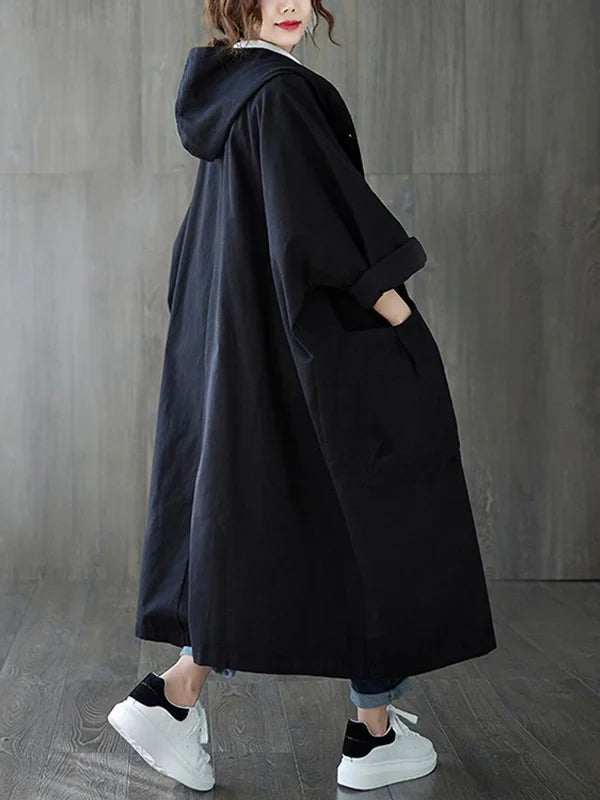 Anselmia | Women's Hooded Trench Coat 3