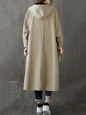 Anselmia | Women's Hooded Trench Coat 6