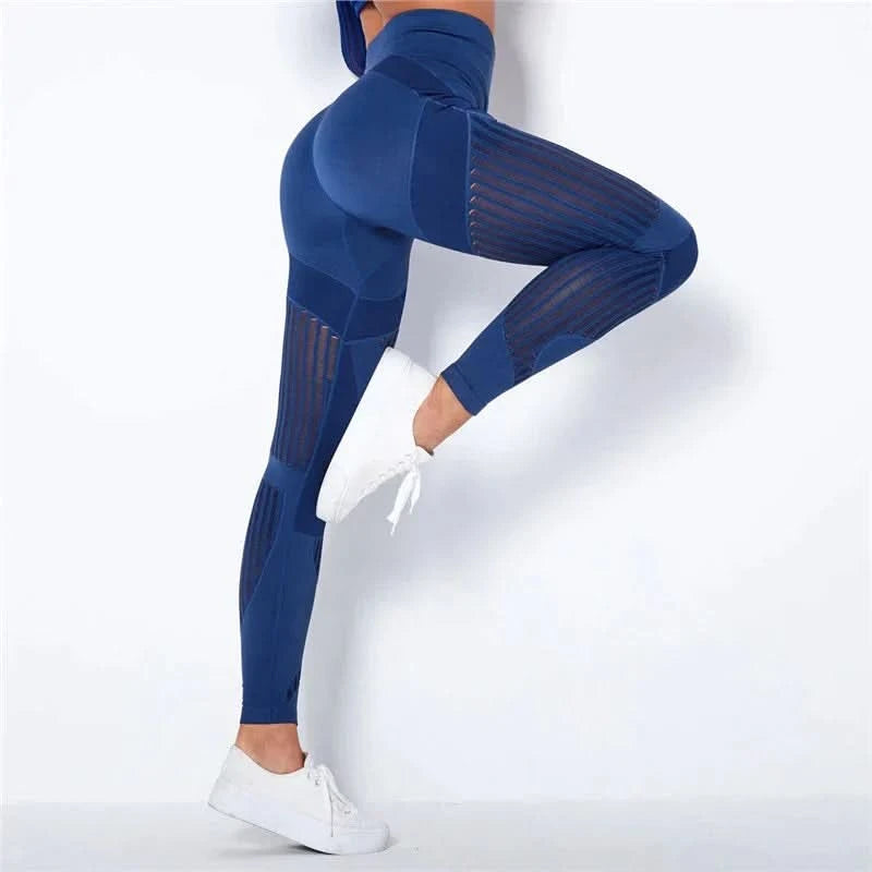 Anti-Cellulite Compression Leggings for Women – Sculpting Fit, Moisture-Wicking, Flexible Support, XS-XL, Black, Royal Blue, Dark Gray 2