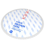 Apron with fringe and Christmas tree motif 7