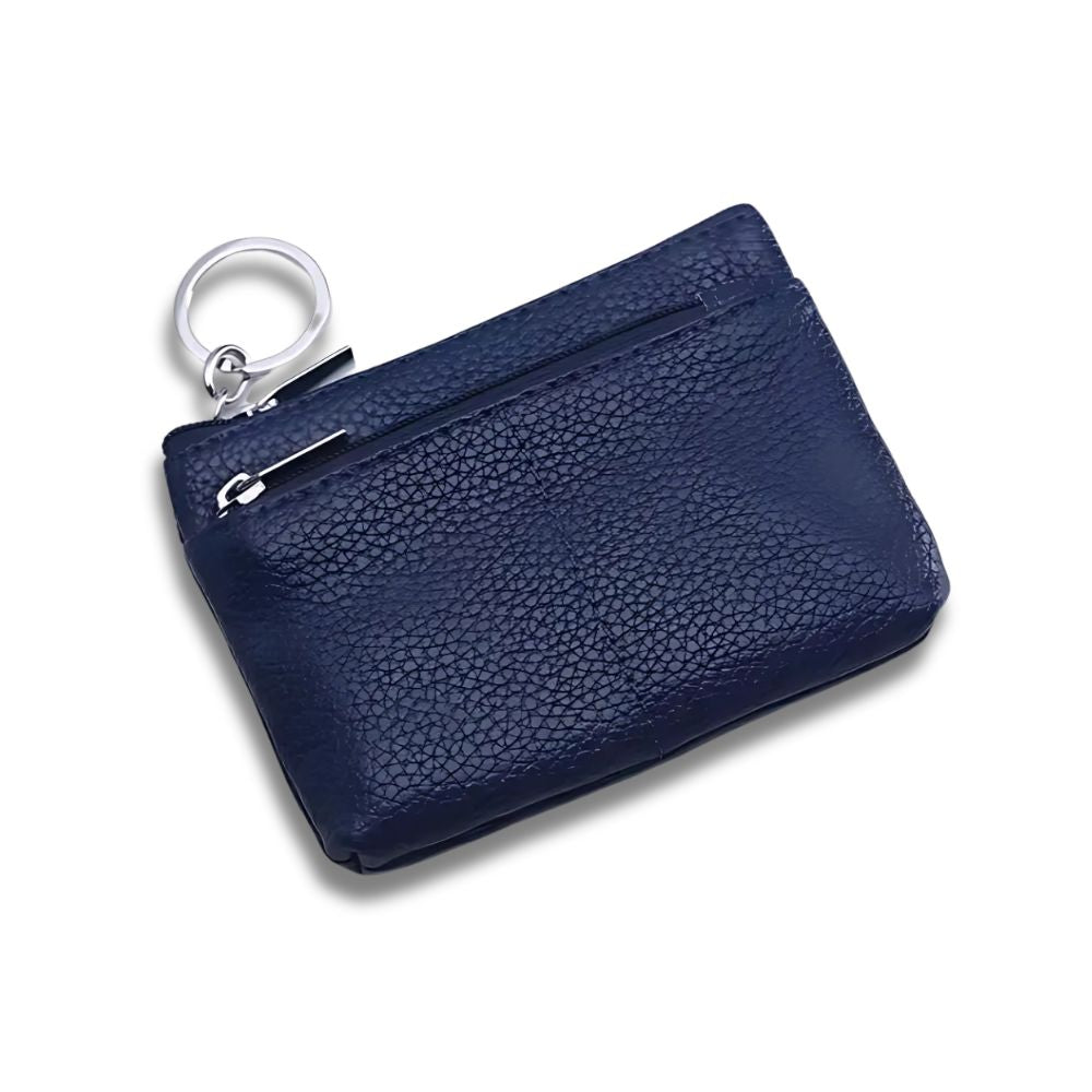 Arely | Compact genuine leather travel bag with key holder 0