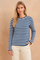 Arna | Classic striped knit sweater 1