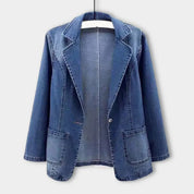 BLAKELY | Stylish Women's Denim Blazer 0