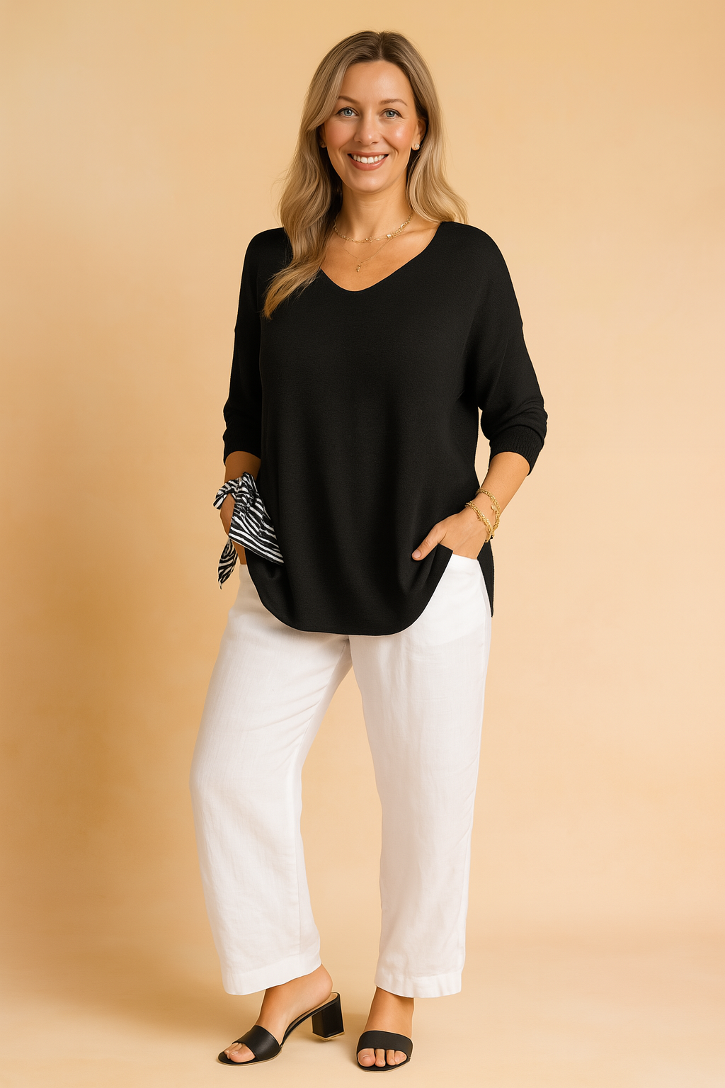 Barbara | Casual Elegance with a V-Neck 4