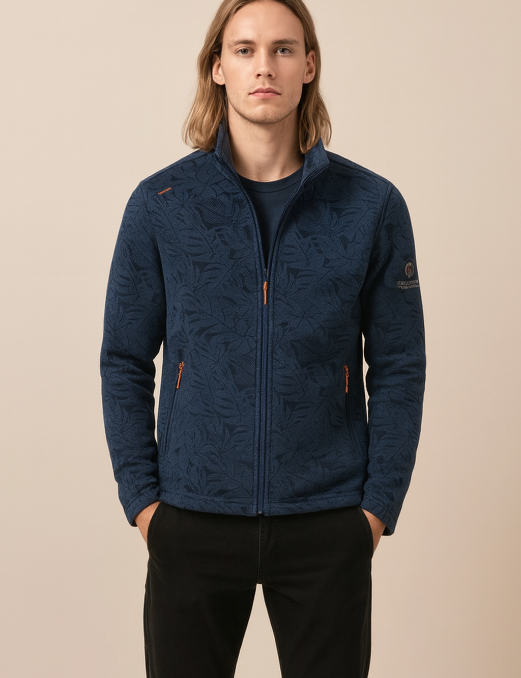 Bartosz | Lightweight men's zip-up sweatshirt 0