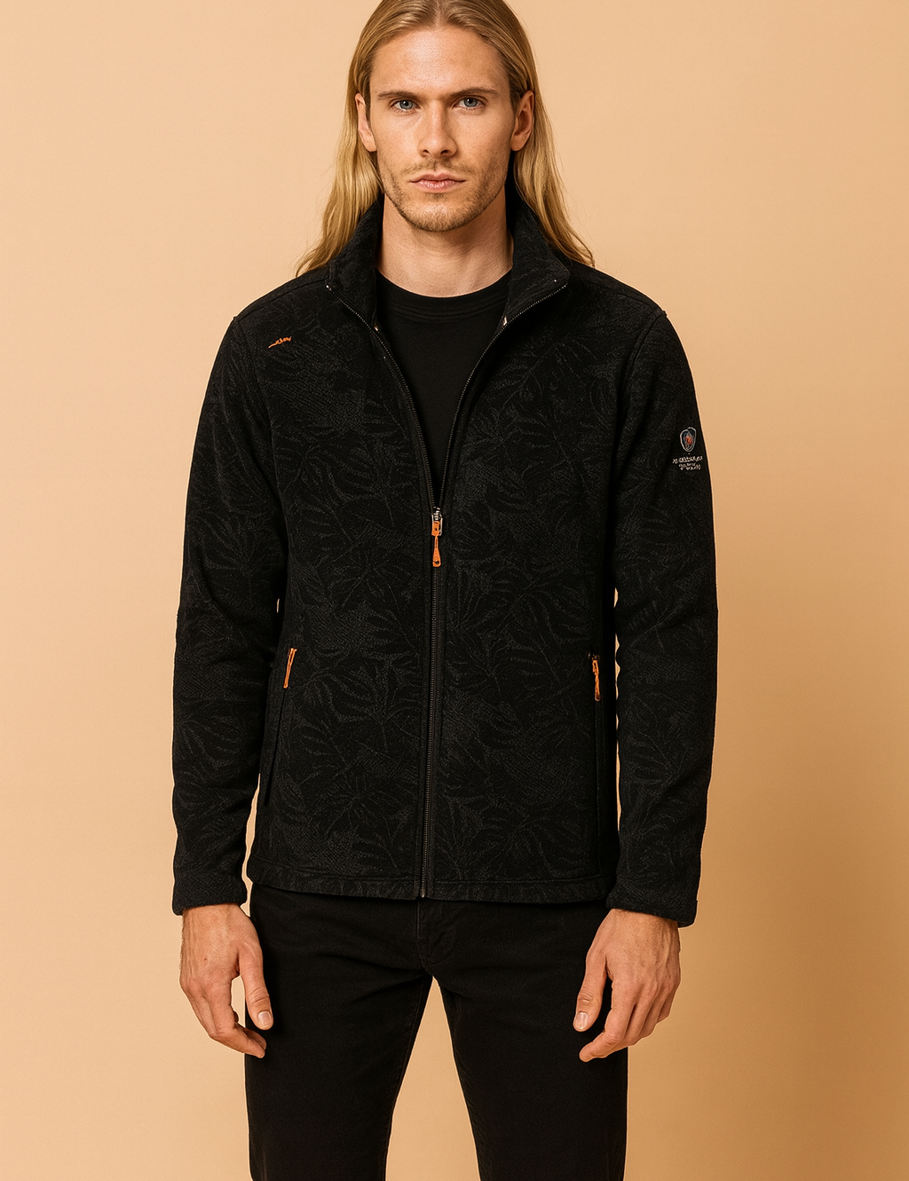 Bartosz | Lightweight men's zip-up sweatshirt 1