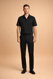 Bartosz | Men's two-piece polo and trousers set in a modern casual style 0
