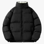 Black Puffer Jacket Women - Warm Winter Coats for Women with Fleece Lining and Hood 3