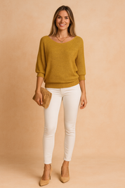 Blanka | Boat Neck Sweater 4