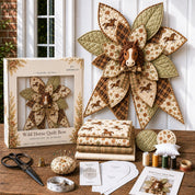 Bow Sewing Kit Türkranz-Nähset | Herbstmotiv | Komplett & Für Anfänger Geeignet | FoxStitch 15