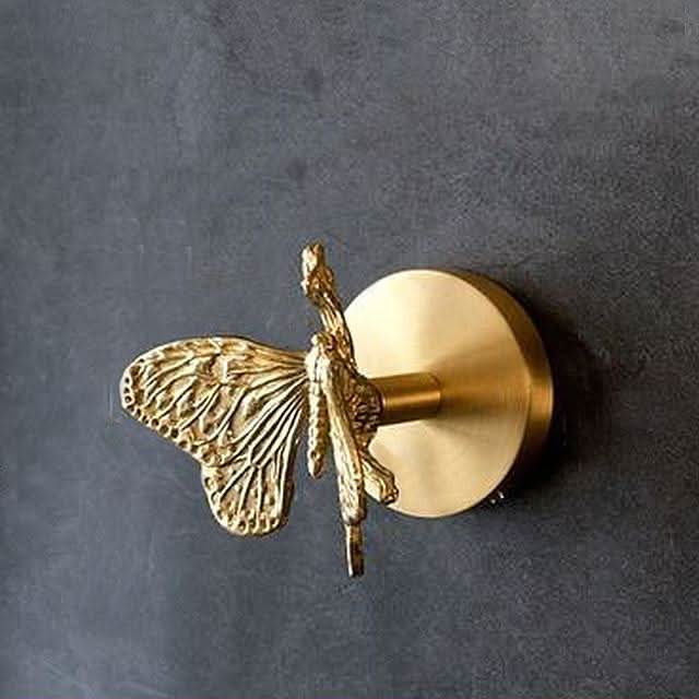 Brass Animal Wall Hook Rack with Gold Finish – Decorative Coat Hooks for Elegant Home Decor 8
