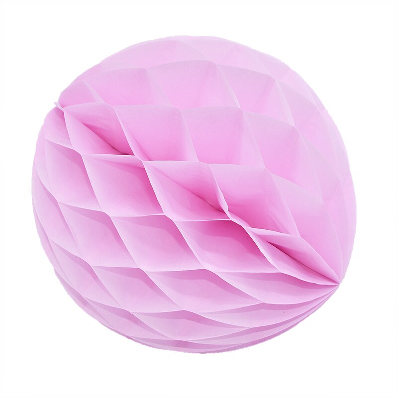 Brightly colored decorative paper balls in various sizes 22