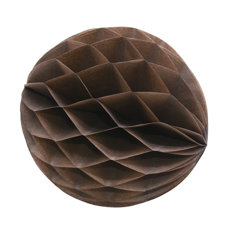 Brightly colored decorative paper balls in various sizes 28