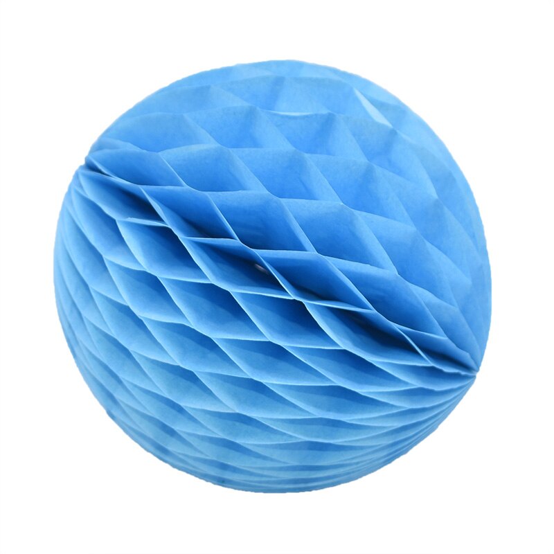 Brightly colored decorative paper balls in various sizes 9