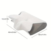 Butterfly Memory Foam Neck Pillow with Armrests for Side and Back Sleepers 7