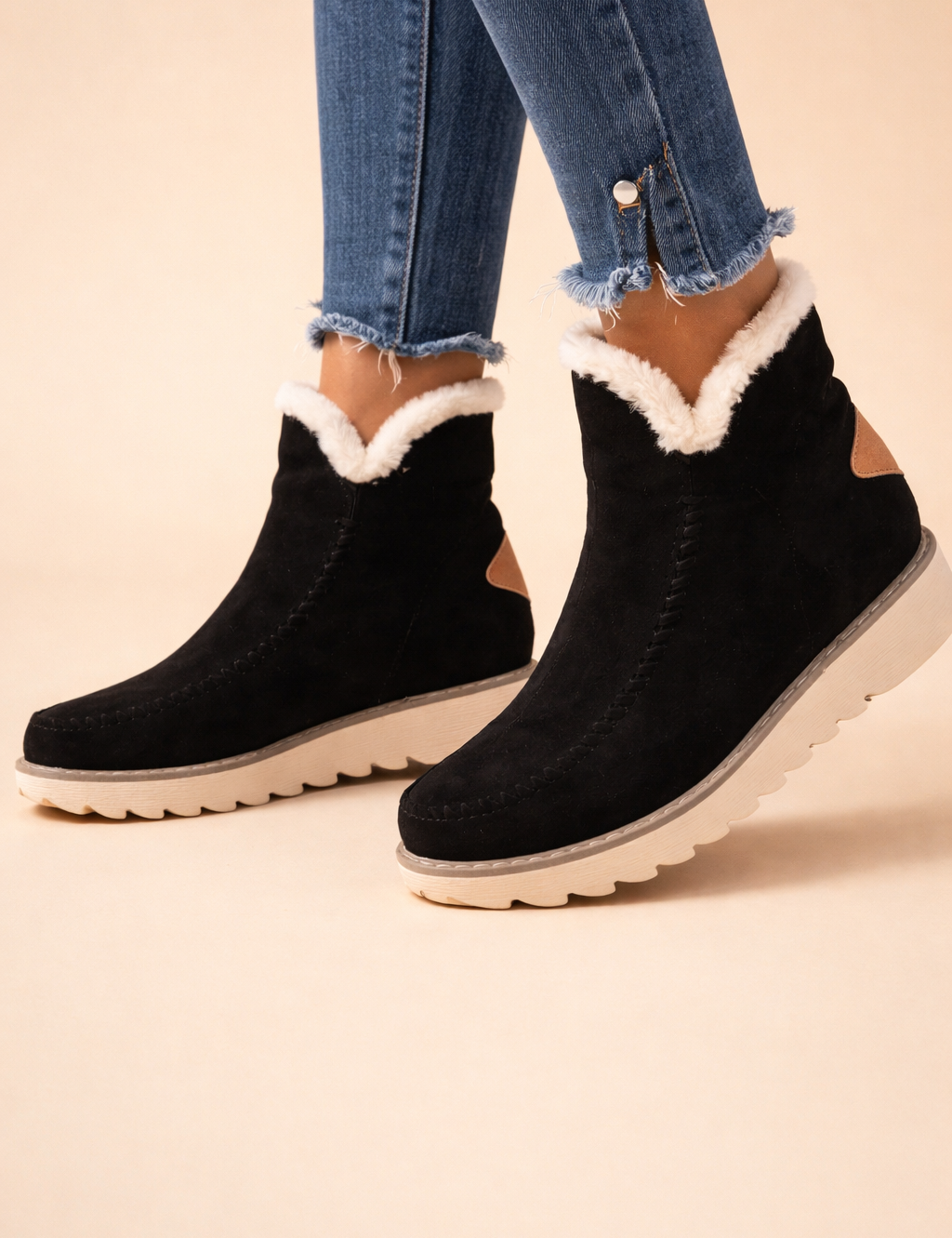 CALPE | Fluffy Warm Boots Women 1