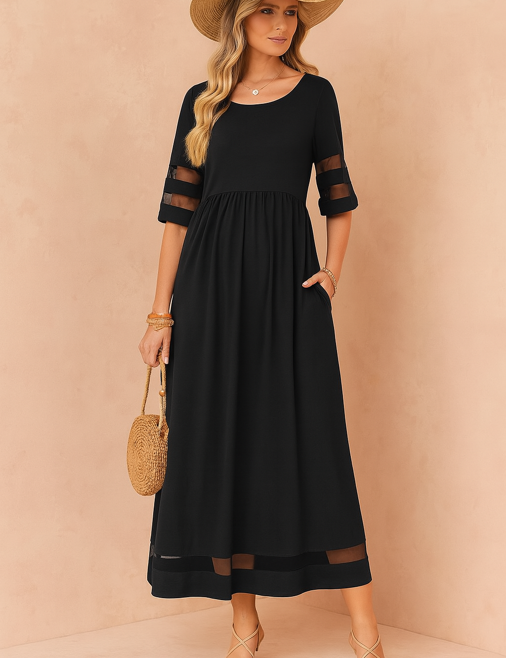 CAMOGLI | Elegant Maxi Dress 0