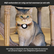 CAT GPS tracker collar with quick-release fastener and reflective design for improved night visibility 2